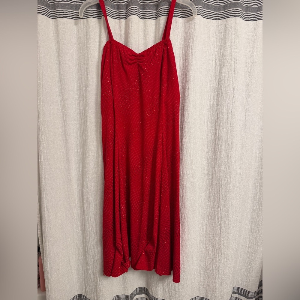 Elegant Red Women's Dress